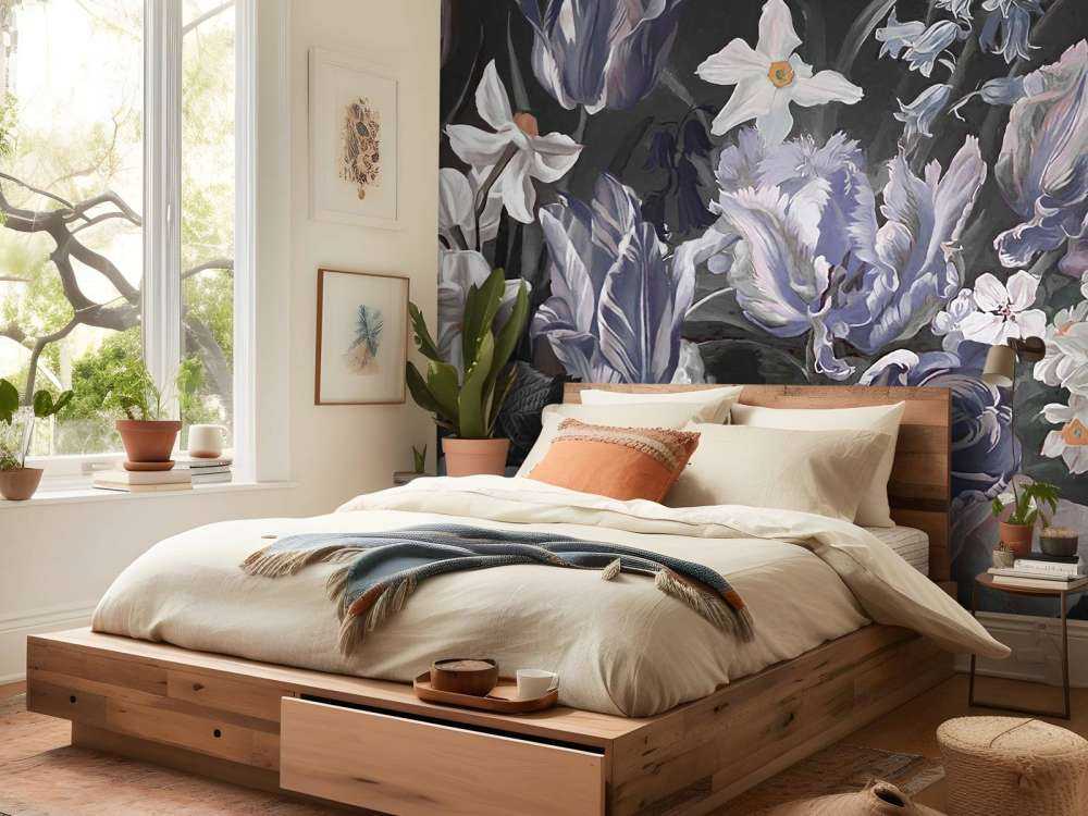 Bouquet with pions Multicolor