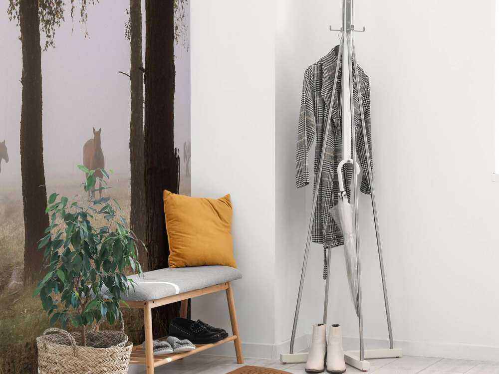 Paarden in de Ochtendnevel