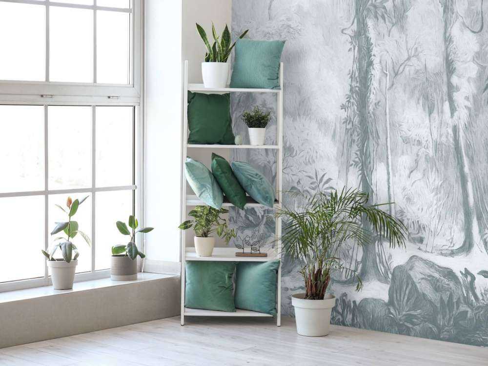 Tropic forest - blue