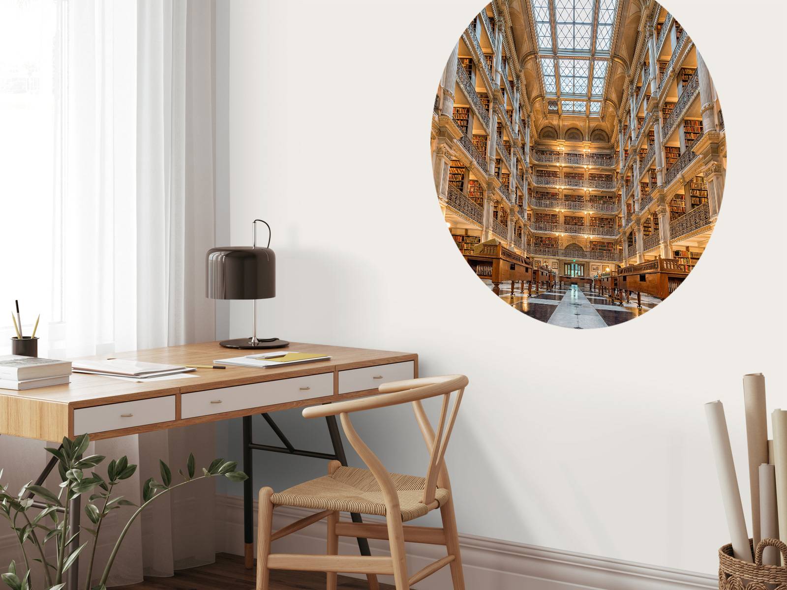 Verlichte Literatuurzaal