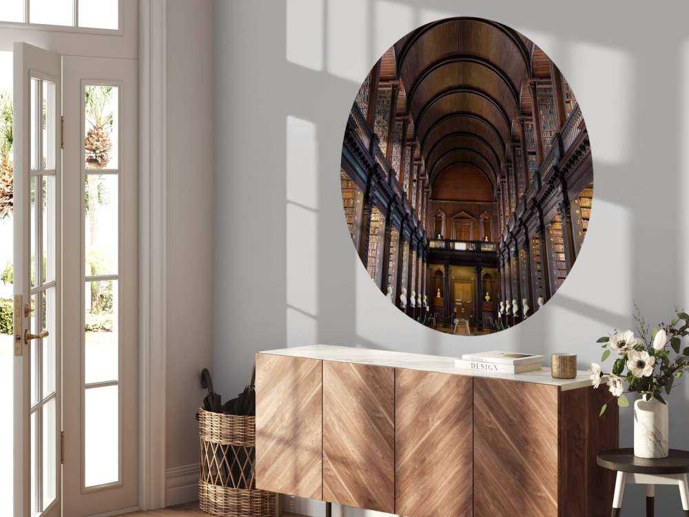 Klassieke Boekenzaal met Bogen