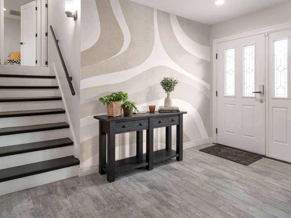 Retro Boho Shapes And Forms Sandy Beige