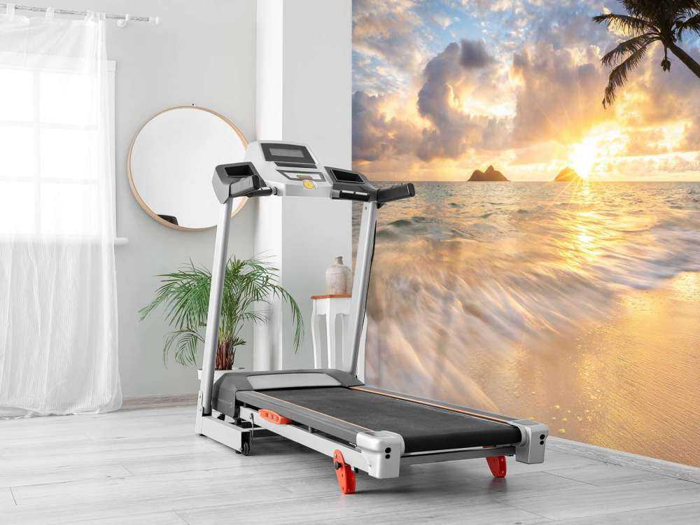 Langzaam licht op tropisch strand