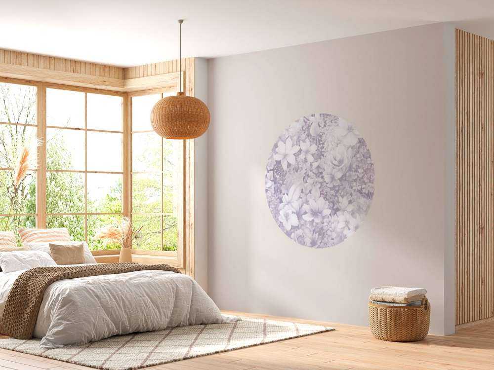 Flower festivalSEAMLESS Soft Purple