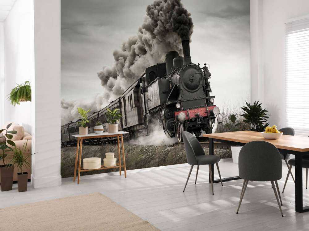 Vintage stoomtrein
