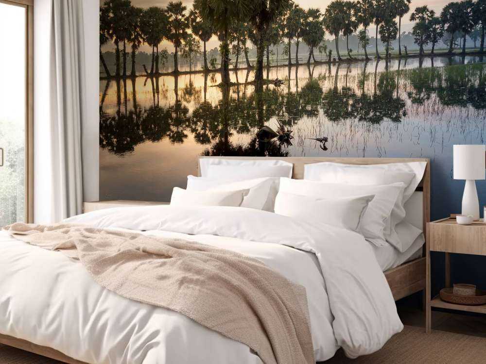 Tropisch landschap in Vietnam