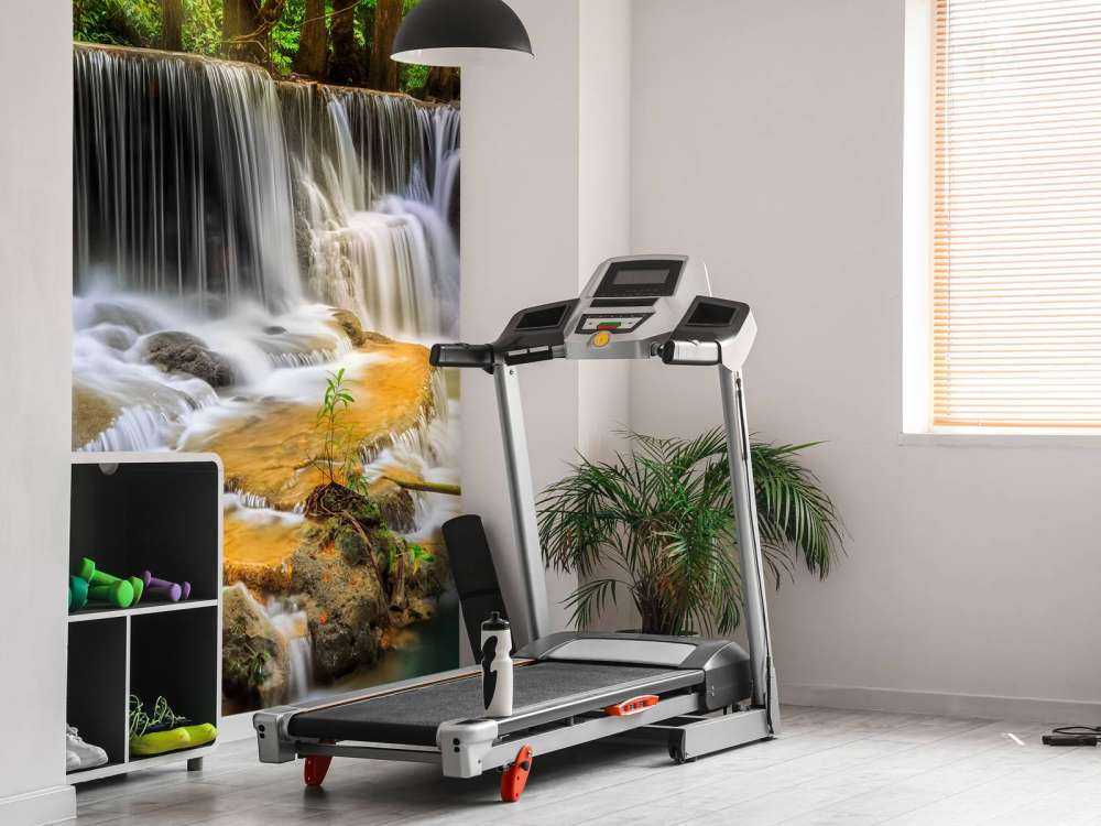 Hemelse waterval in Thailand