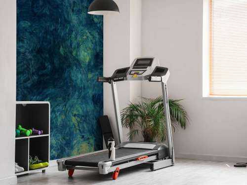 Blauw rook patroon
