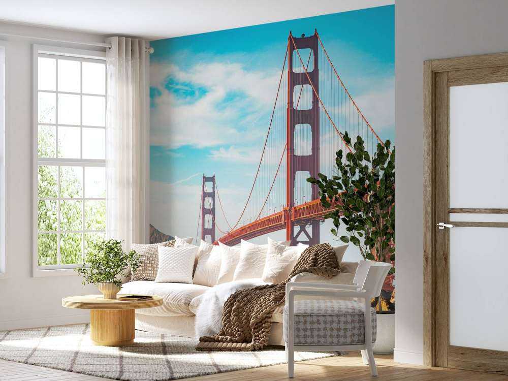 Golden Gate Bridge op een heldere dag