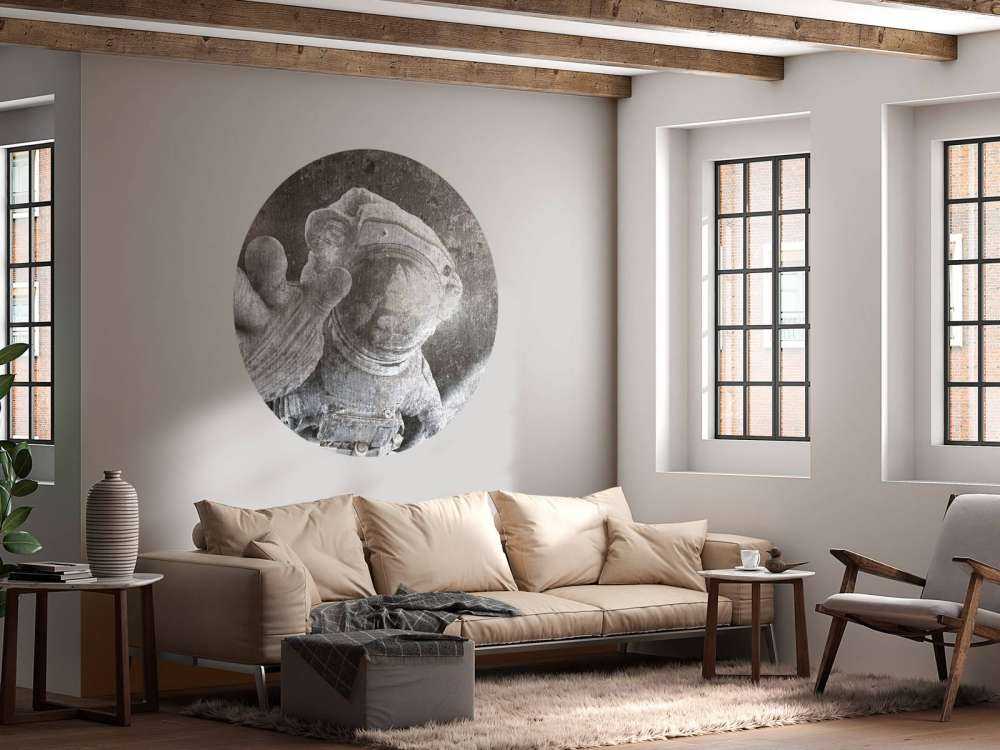 Uitreikende astronaut