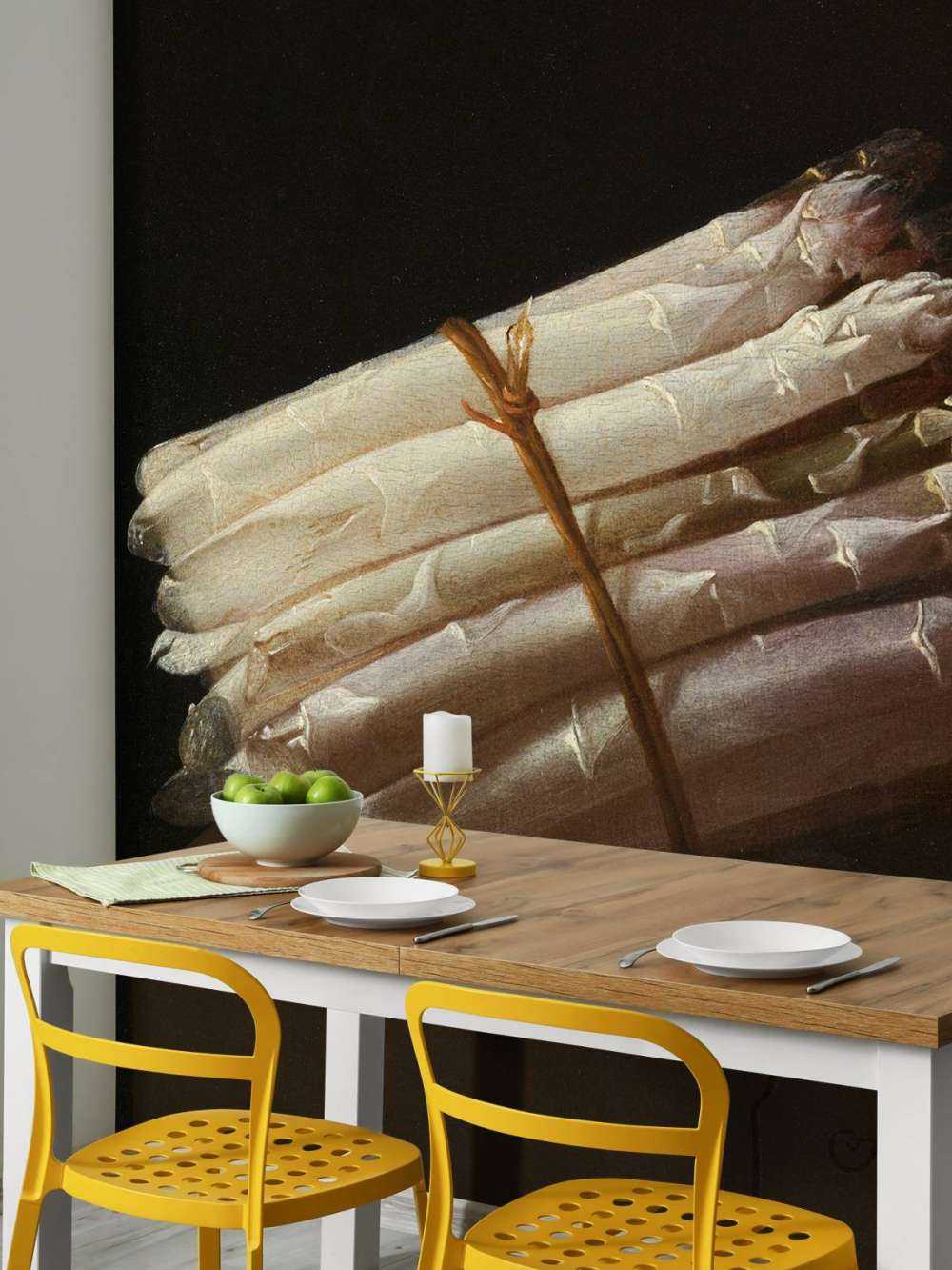 Stilleven met asperges