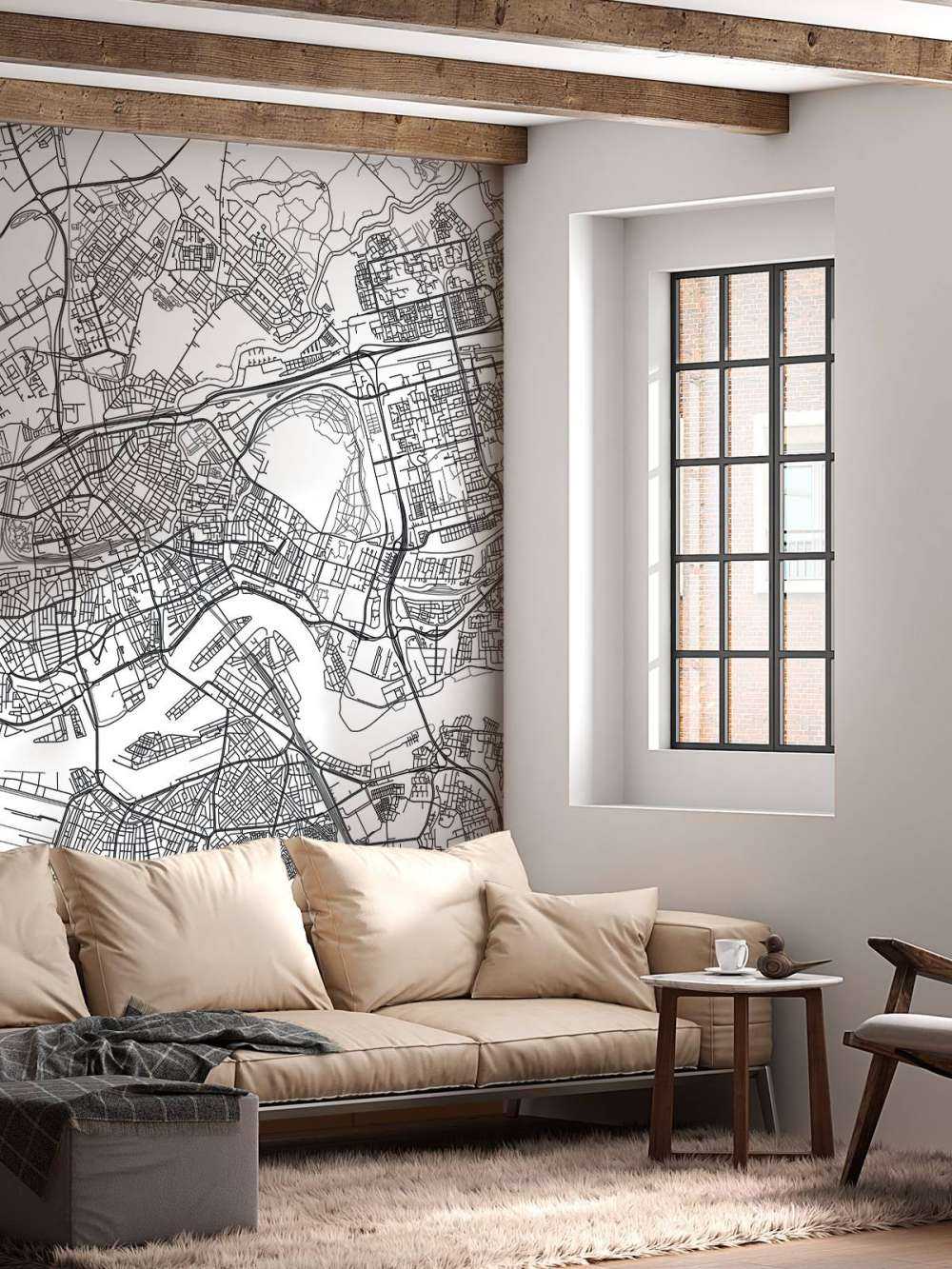 Rotterdam vector plattegrond