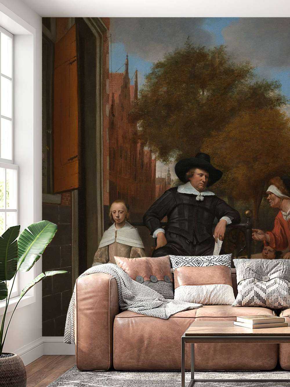 Adolf en Catharina Croeser aan de Oude Delft