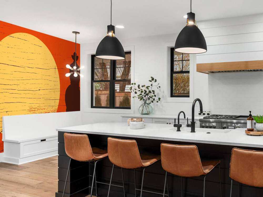 Cowboy in de woestijn