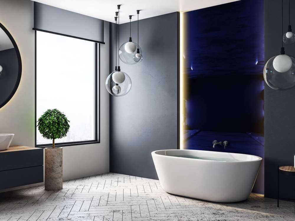 Moderne futuristische kamer