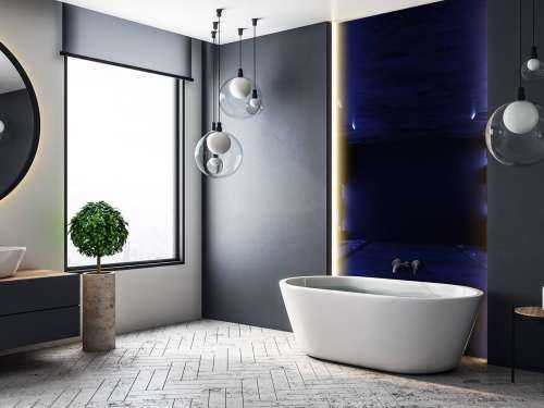 Moderne futuristische kamer
