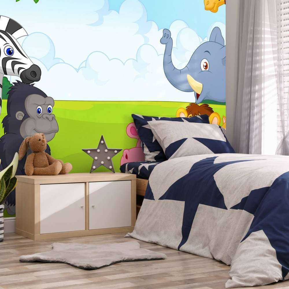 Wilde dieren in de jungle