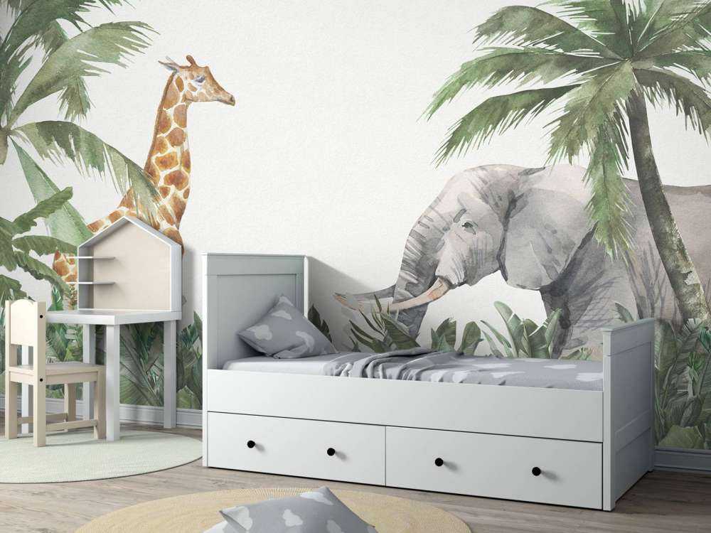 Kleurrijke jungle dieren