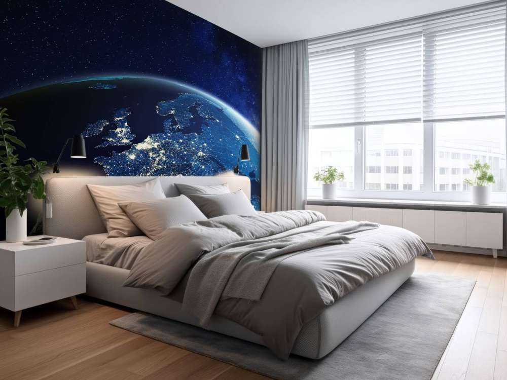 3D Wereld in de nacht