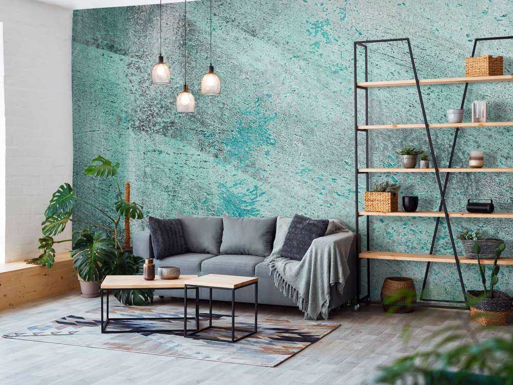 Groene abstracte kunst