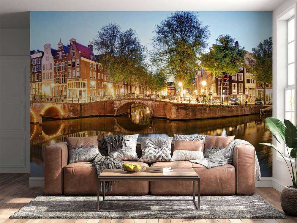 Amsterdam bij nacht