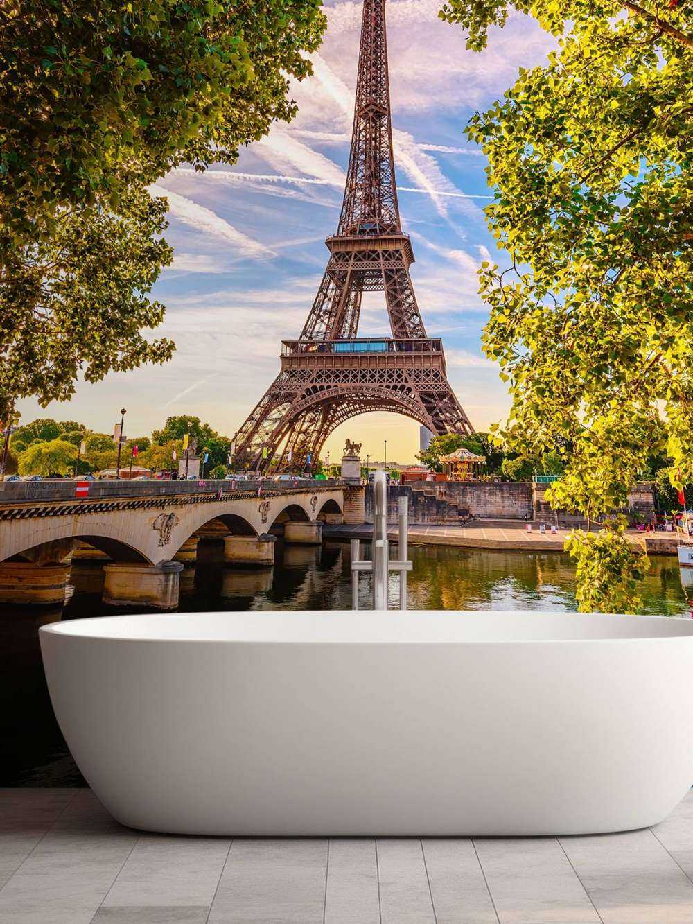 Eiffeltoren en de Seine