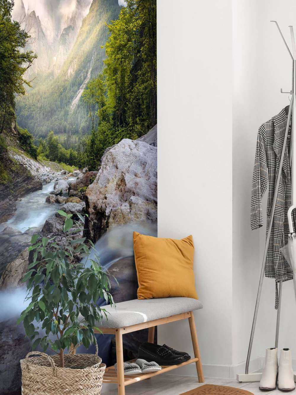 Bergstroom in de Wildernis