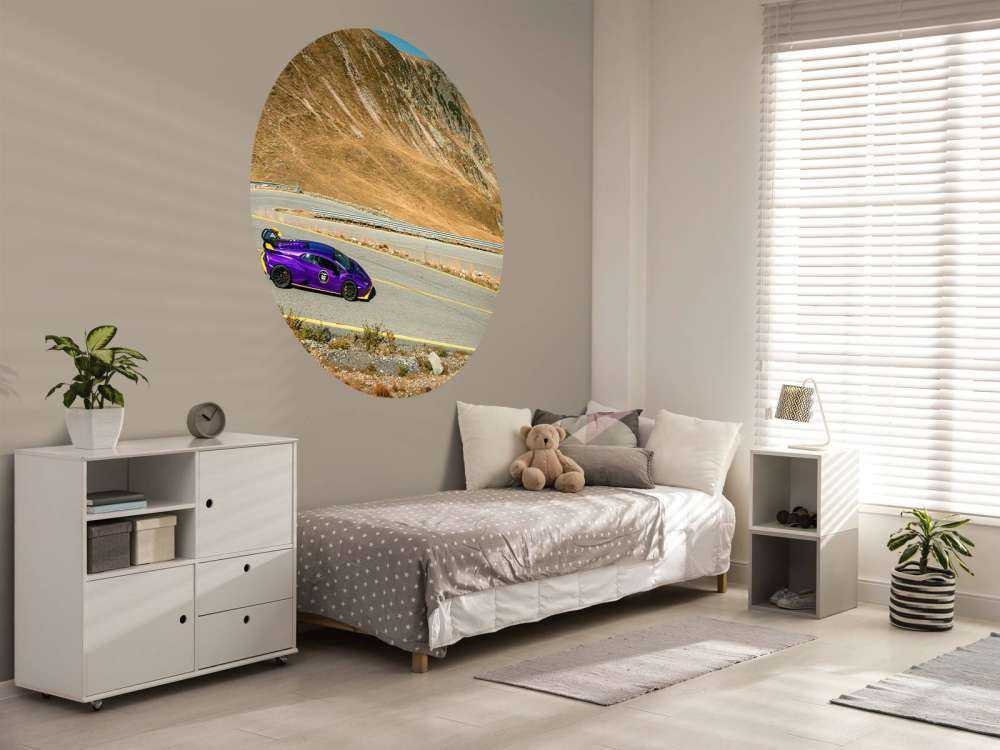 Lamborghini Huracán op bergpas