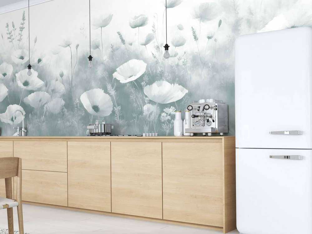 Wildflower dance - dark green