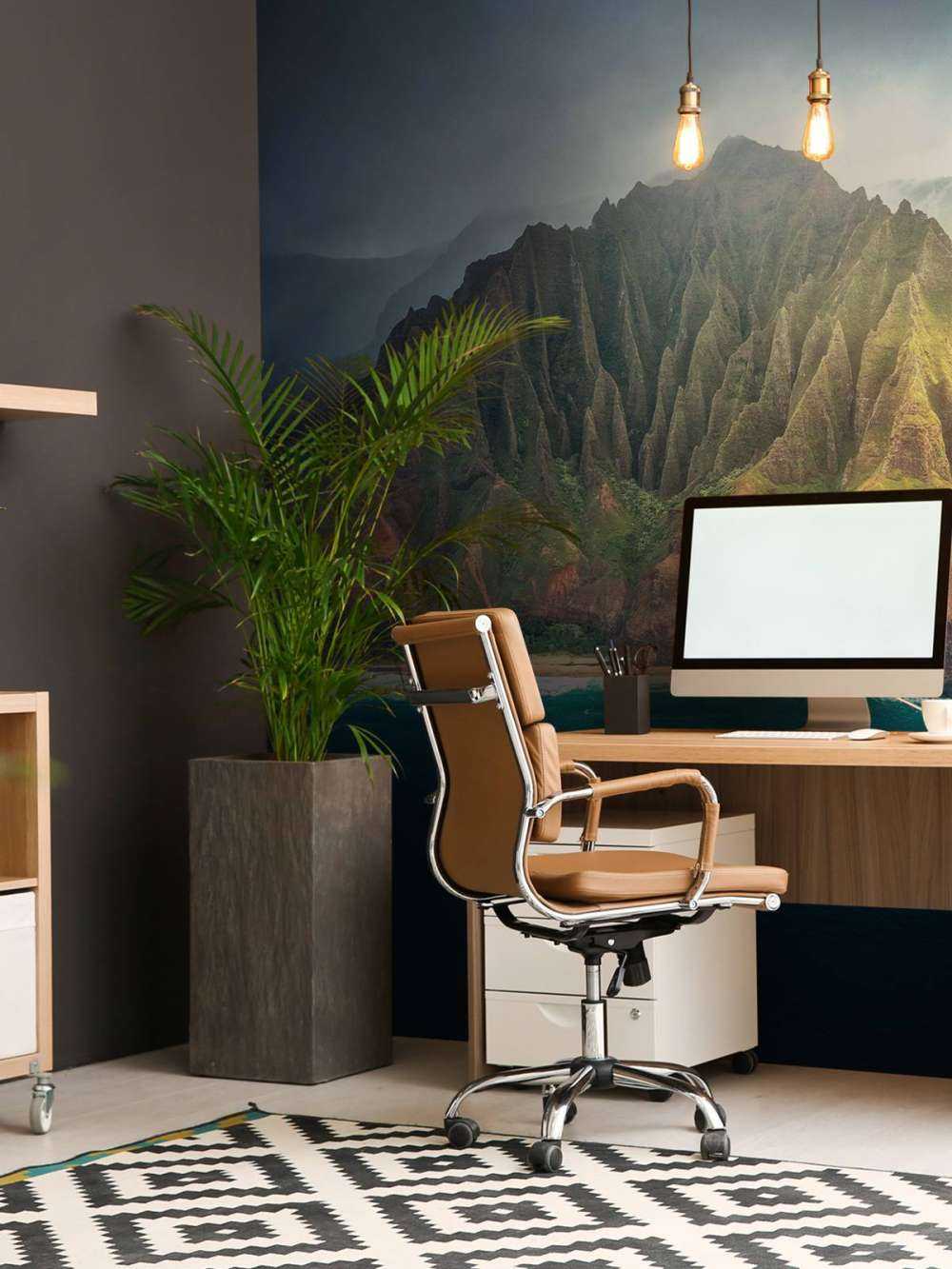 Zonlicht op tropische kliffen