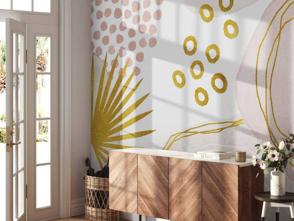 Golden Glamour Boho Tropical Vibes
