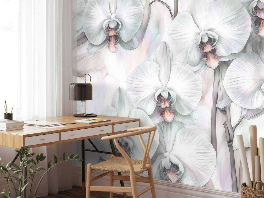 Orchids Paradise Dark Green