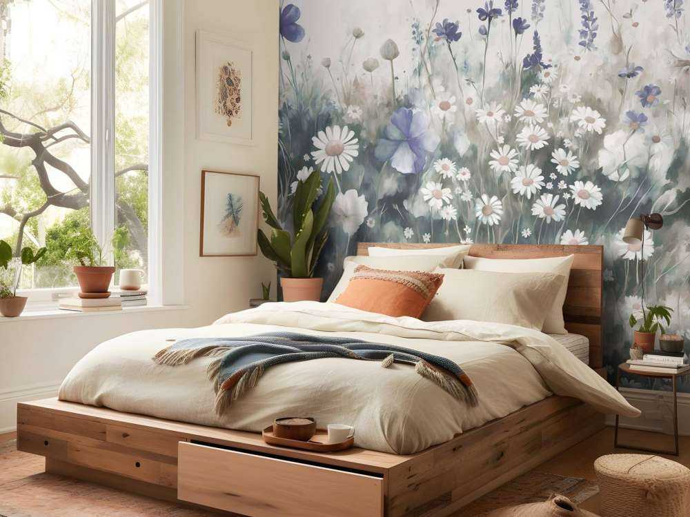 Lush Greenery of Summer Gray