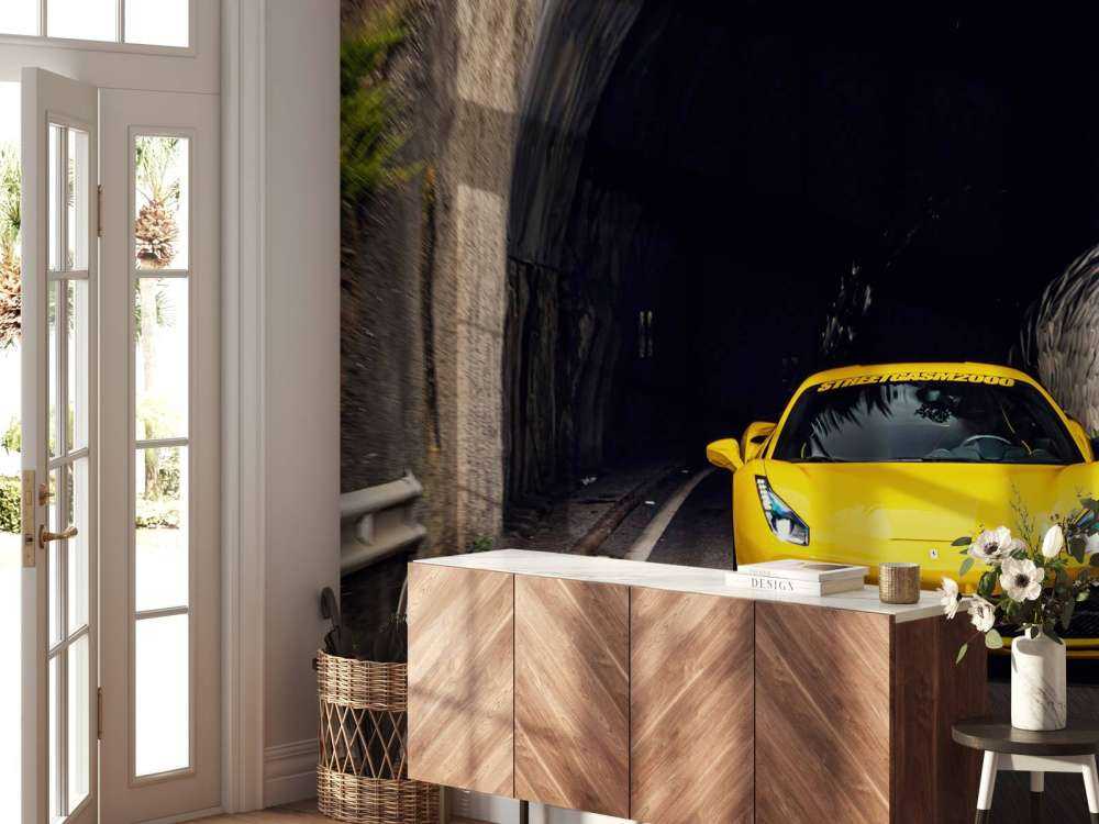 Ferrari 488 GTB op bergroute