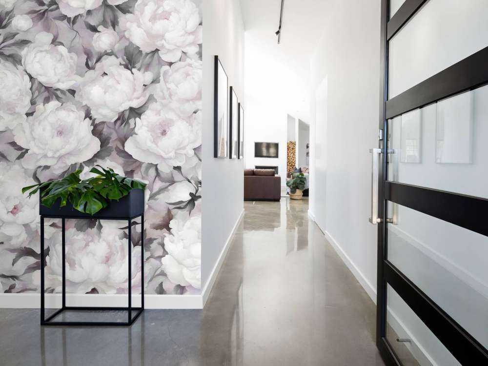Peonie`s Wall Black