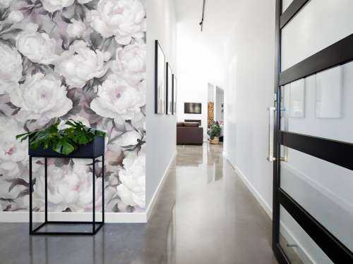 Peonie`s Wall Black