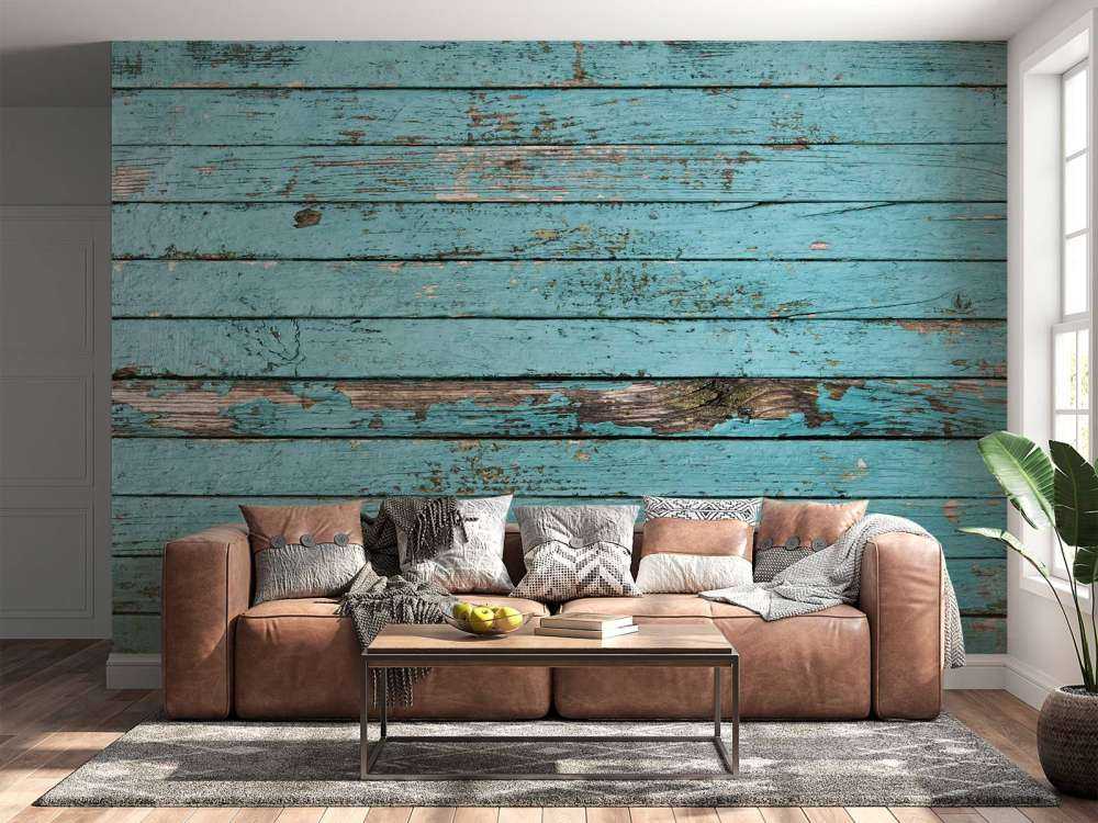 Blauw hout