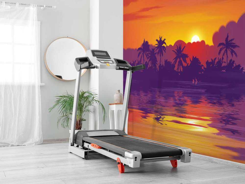 Gekleurde zonsondergang