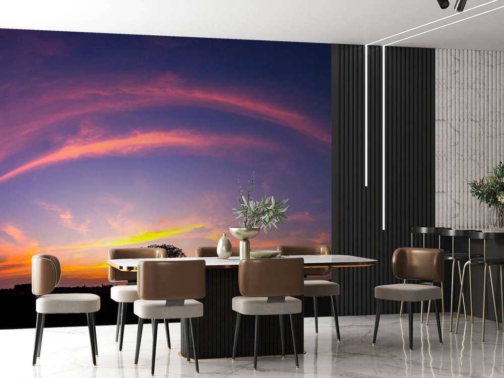 Zonsondergang in Afrika