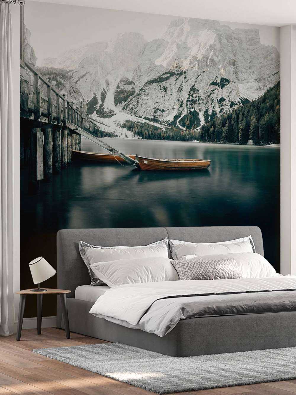 Een bevroren Lago di Braises