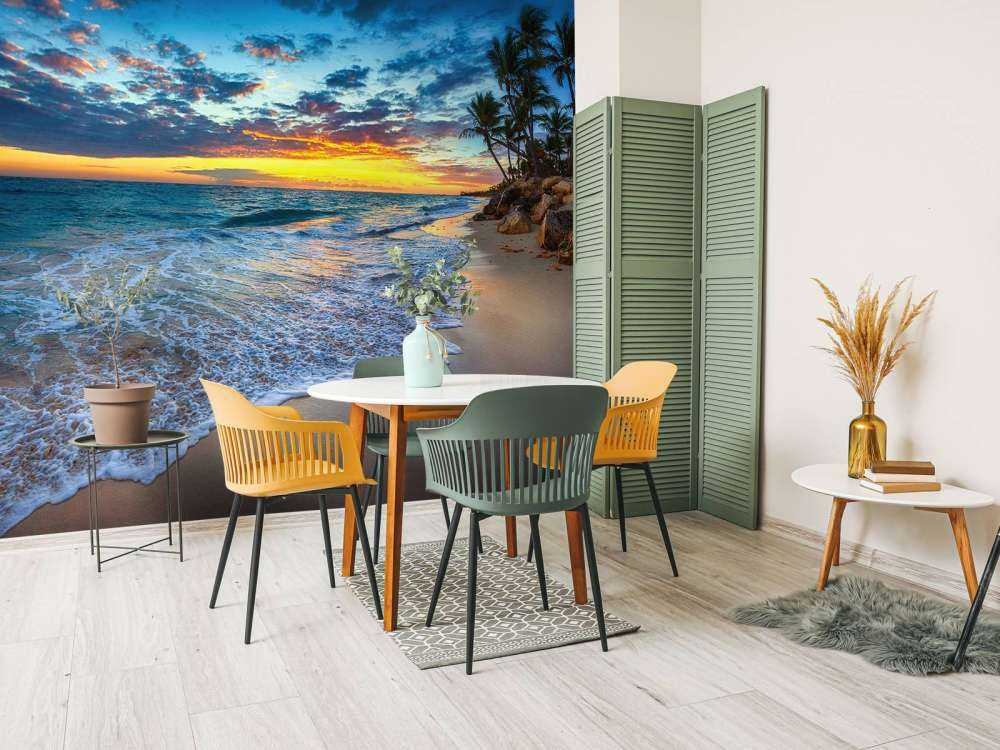 Zonsopgang op het strand