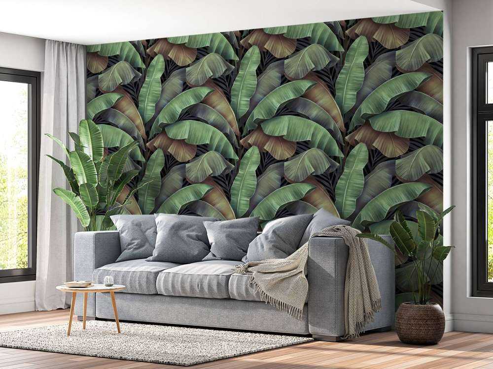Luxe bananenbladeren