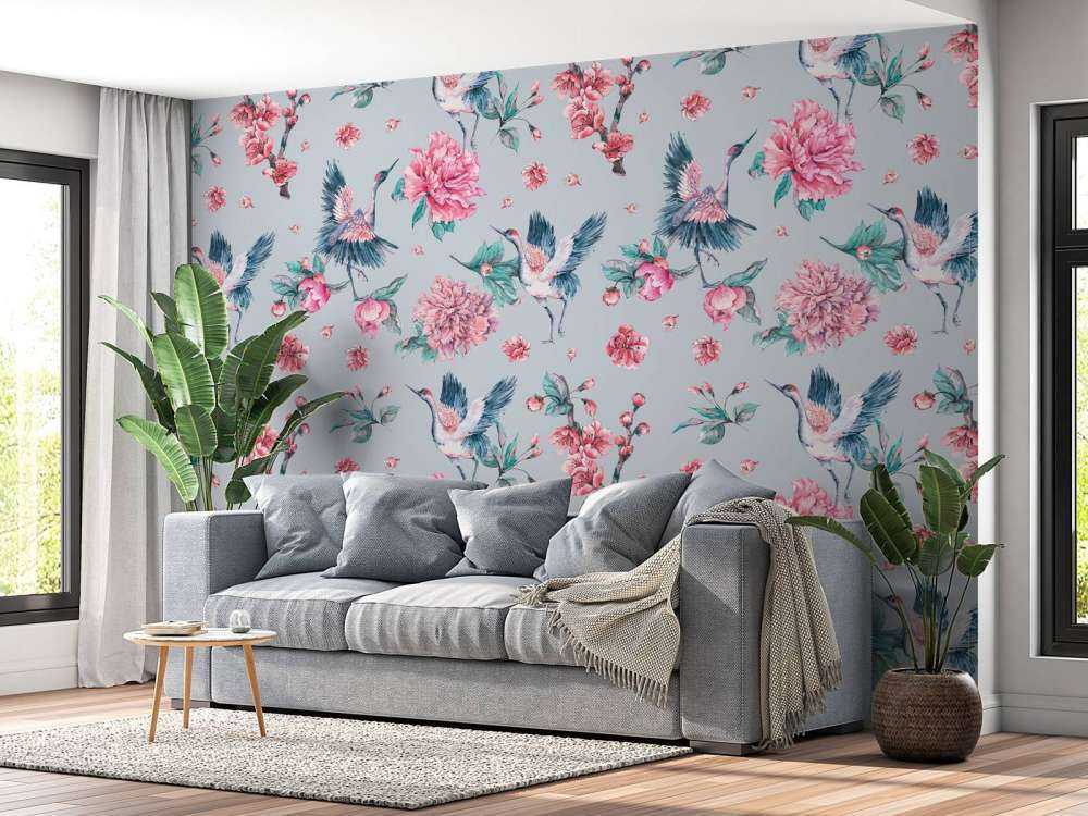 Vrolijke kraanvogels