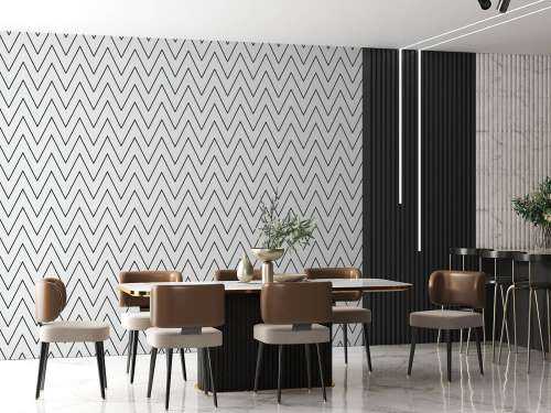 Zigzaggend patroon