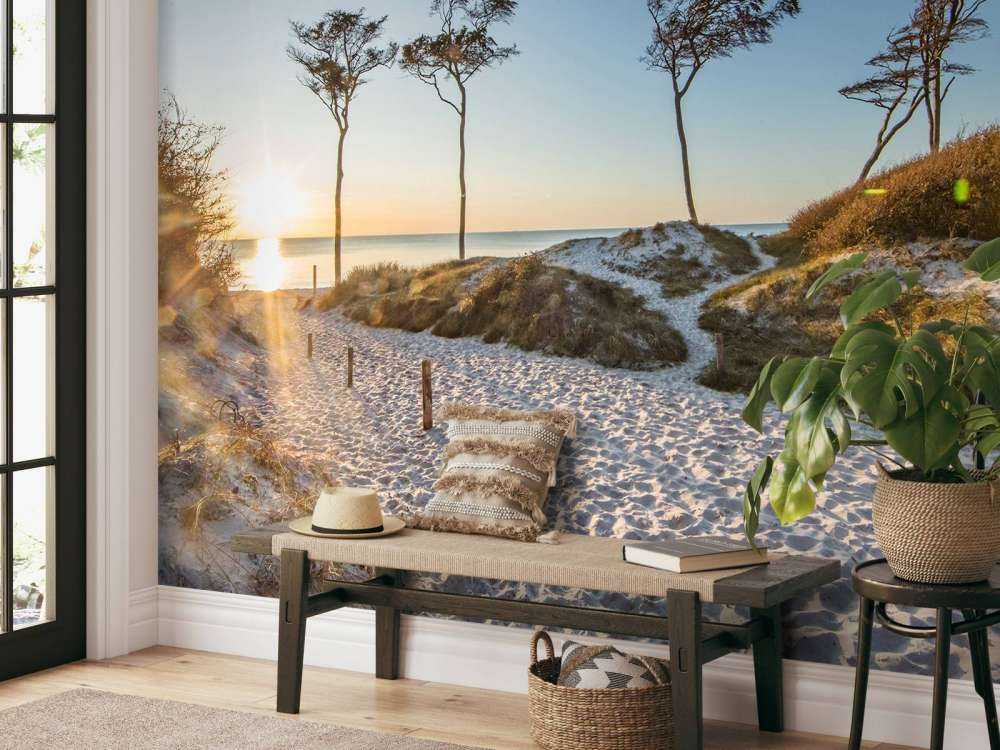 Strand aan de Baltische Zee