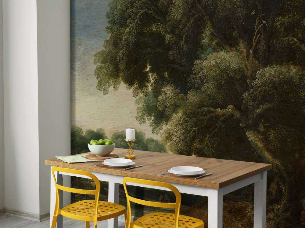 Gefantaseerd boslandschap