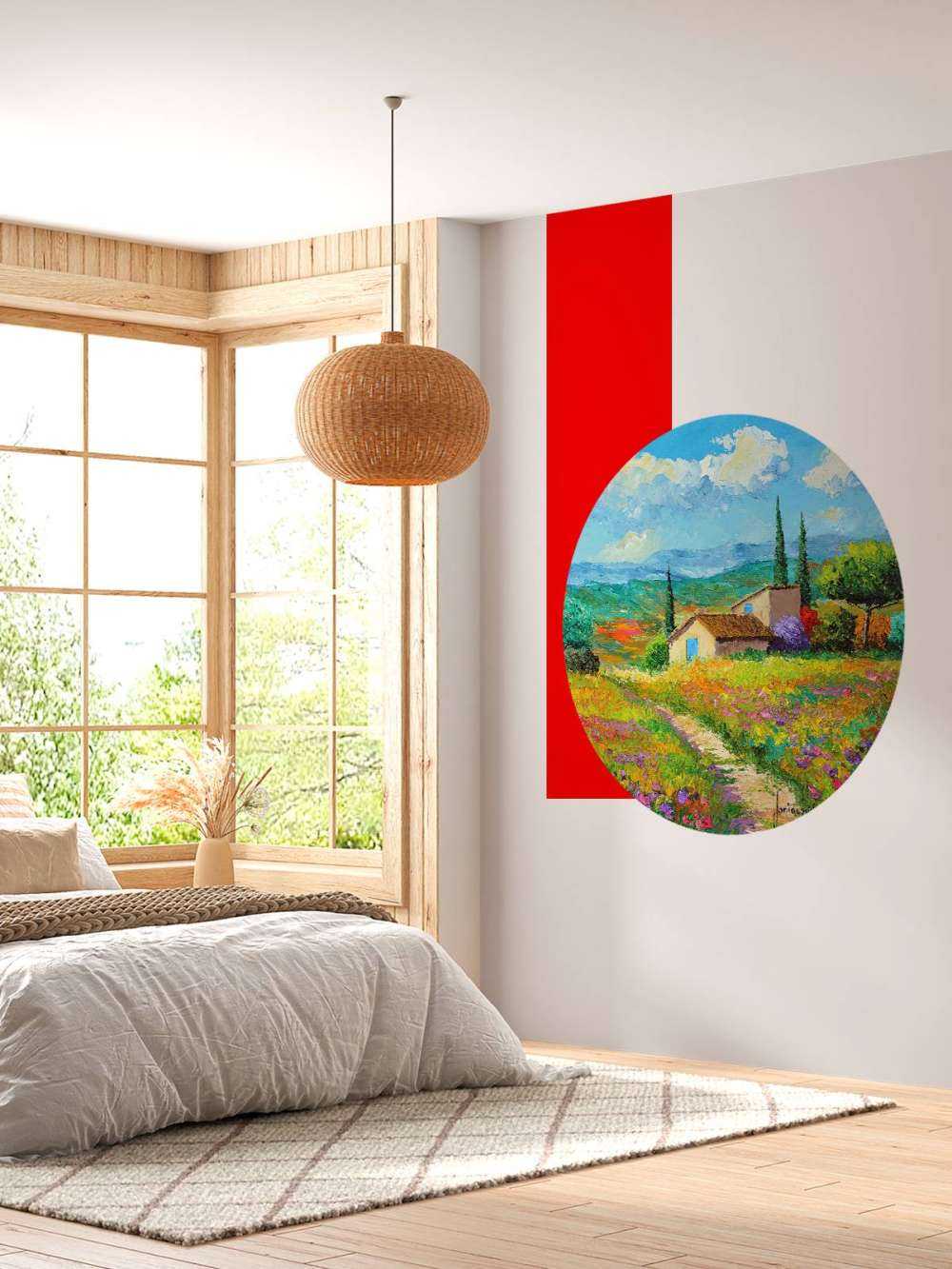 Provencal hilltop house