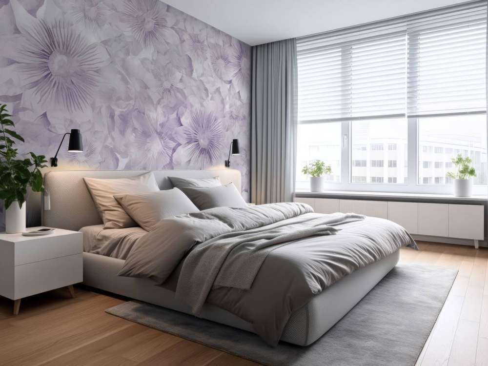 Botanical Watercolor Elegance Lavender