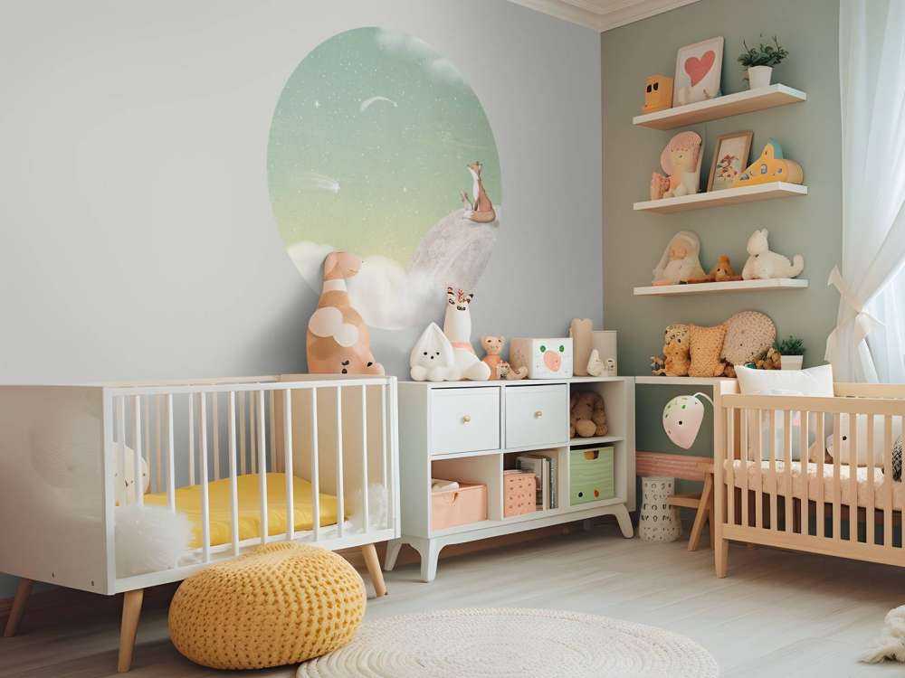 Fox on the Moon - Green