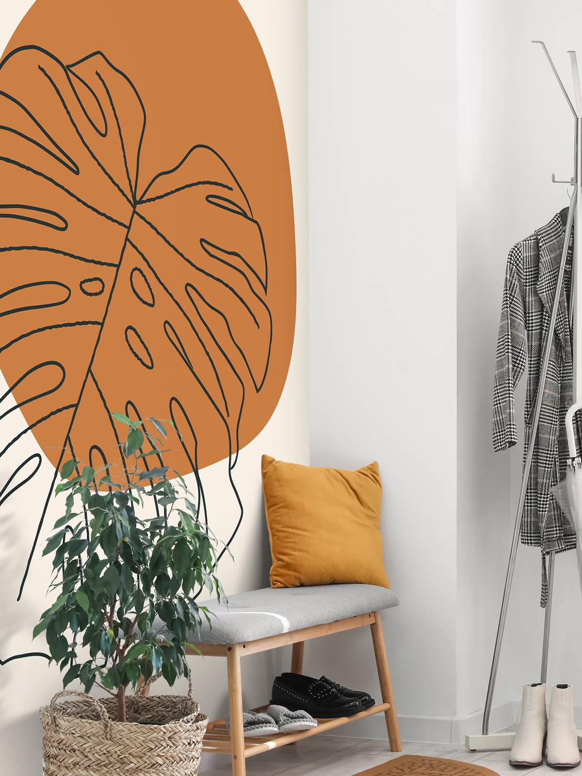 Minimalistische blad
